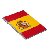 Carnet Drapeau Espagne (Côté Droit)