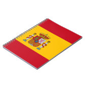 Carnet Drapeau Espagne (Côté gauche)