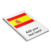 Carnet Drapeau espagnol (Côté Droit)