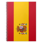 Carnet Drapeau espagnol (Espagne) (Devant)