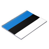 Carnet Drapeau estonien (Côté gauche)