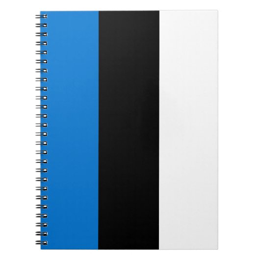 Carnet Drapeau estonien (Devant)