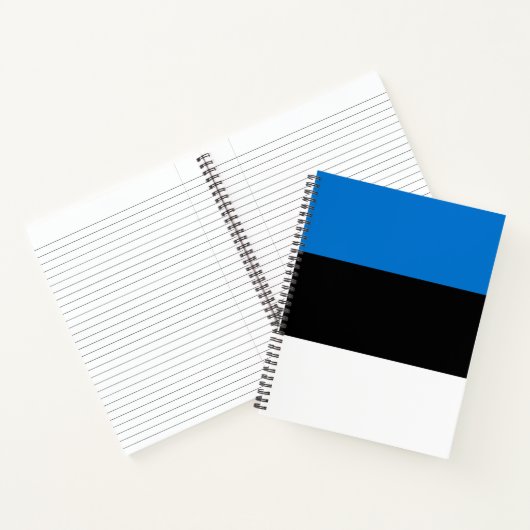 Carnet Drapeau estonien (Intérieur)