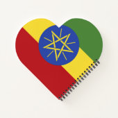 Carnet Drapeau éthiopien (Dos)