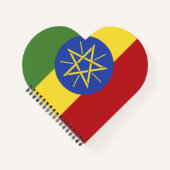 Carnet Drapeau éthiopien (Devant)