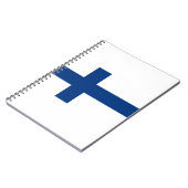 Carnet Drapeau Finlande (Côté gauche)