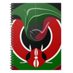 Carnet Drapeau Fluid Kenyan : Un design moderne