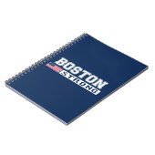 Carnet Drapeau FORT de BOSTON États-Unis (Côté gauche)