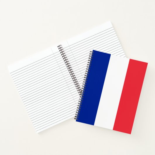 Carnet Drapeau français (Intérieur)