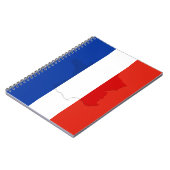 Carnet drapeau français (Côté gauche)