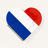 Carnet drapeau français (Devant)