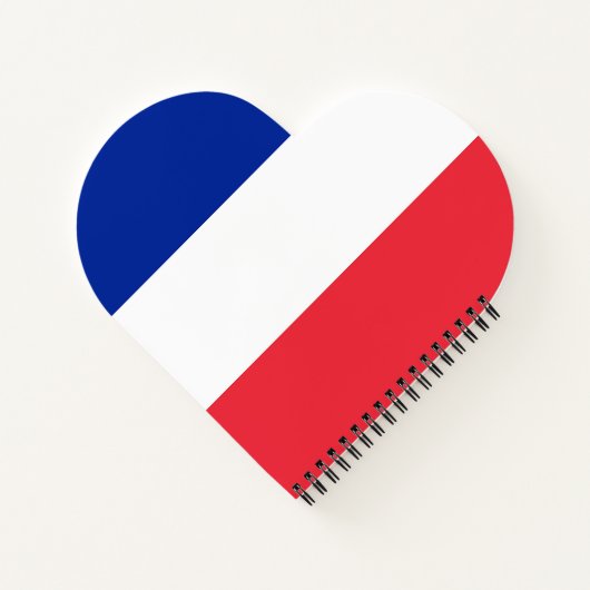 Carnet Drapeau France (Dos)