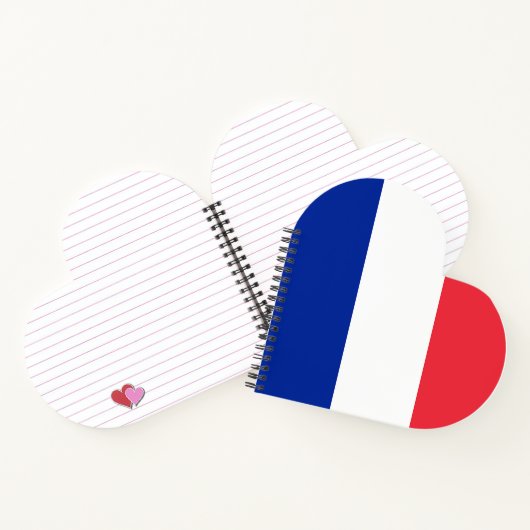 Carnet Drapeau France (Intérieur)