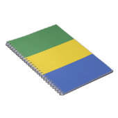 Carnet Drapeau Gabon (Côté Droit)