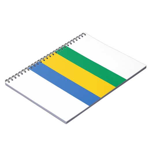 Carnet Drapeau Gabon (Côté gauche)