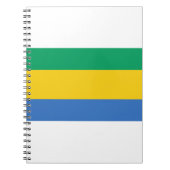 Carnet Drapeau Gabon (Devant)