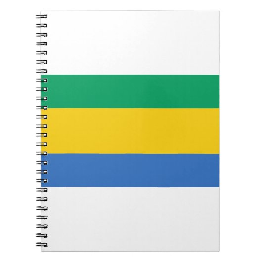 Carnet Drapeau Gabon (Devant)