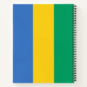 Carnet Drapeau gabonais (Gabon) (Dos)