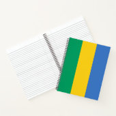Carnet Drapeau gabonais (Gabon) (Intérieur)