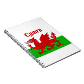 Carnet Drapeau gallois Cymru (Côté Droit)