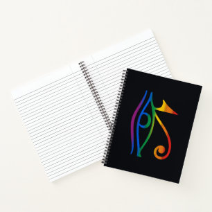 Carnet Drapeau Gay Goth Pride
