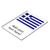 Carnet Drapeau grec (Côté gauche)