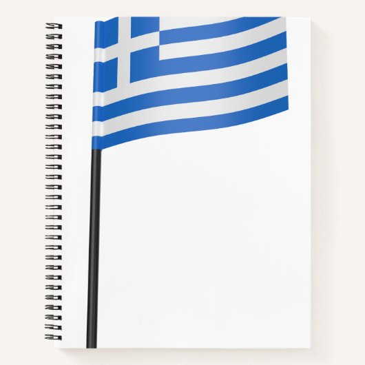 Carnet Drapeau grec (Devant)