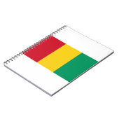Carnet Drapeau Guinée (Côté gauche)