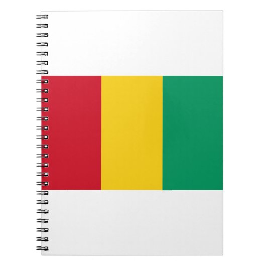 Carnet Drapeau Guinée (Devant)