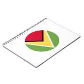 Carnet Drapeau Guyana (Côté gauche)