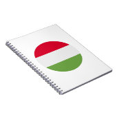 Carnet Drapeau Hongrie (Côté Droit)