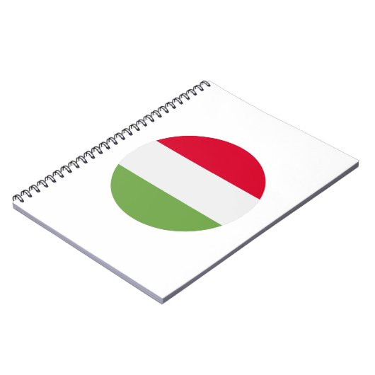 Carnet Drapeau Hongrie (Côté gauche)