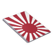 Carnet Drapeau impérial japonais du Soleil Levant, d'Edo (Côté Droit)