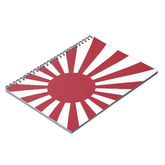 Carnet Drapeau impérial japonais du Soleil Levant, d'Edo (Côté gauche)