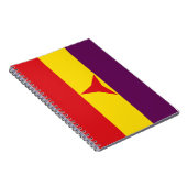 Carnet Drapeau international des brigades (Guerre civile  (Côté Droit)