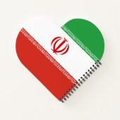 Carnet Drapeau iranien (Dos)