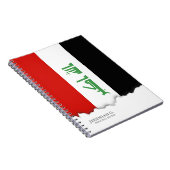 Carnet Drapeau iraquien (Côté Droit)