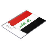 Carnet Drapeau iraquien (Côté gauche)