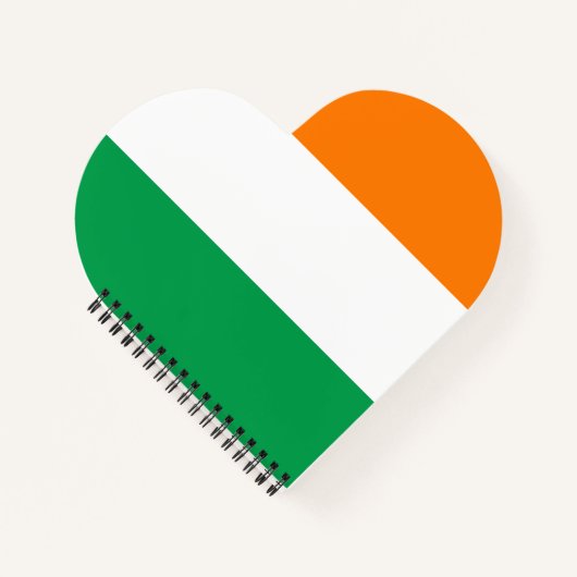 Carnet Drapeau irlandais (Devant)