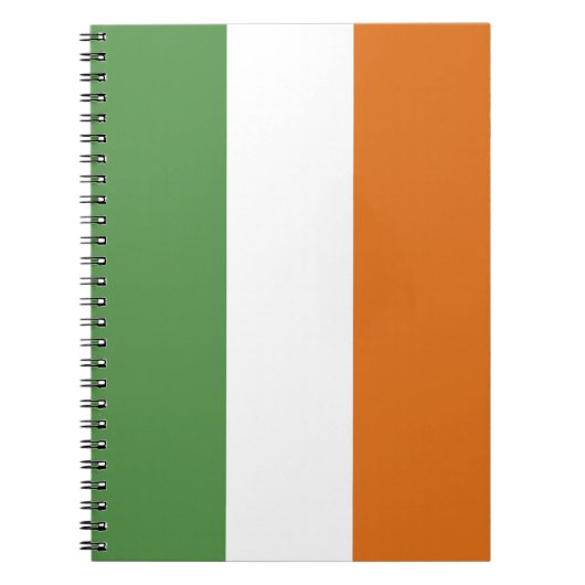Carnet Drapeau irlandais (Devant)