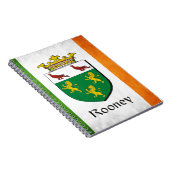 Carnet Drapeau irlandais Rooney (Côté Droit)