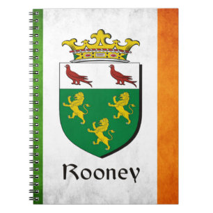 Carnet Drapeau irlandais Rooney