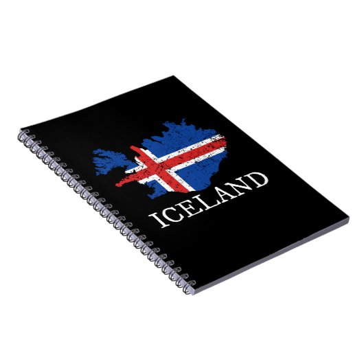 Carnet Drapeau Islande (Côté Droit)
