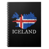 Carnet Drapeau Islande (Devant)