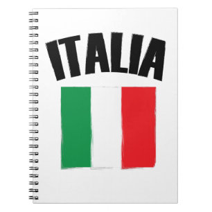 Carnet Drapeau Italie