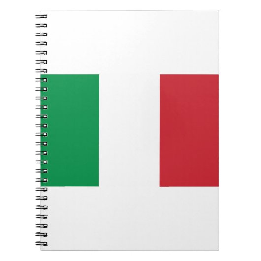 Carnet Drapeau Italie (Devant)