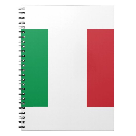 Carnet Drapeau Italie (Devant)