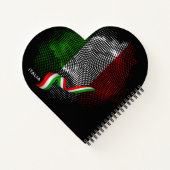 Carnet Drapeau italien (Dos)
