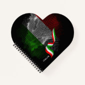 Carnet Drapeau italien (Devant)