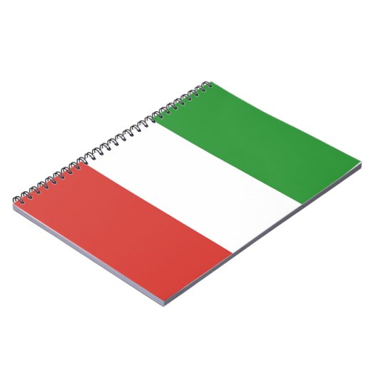 Carnet Drapeau italien (Côté gauche)